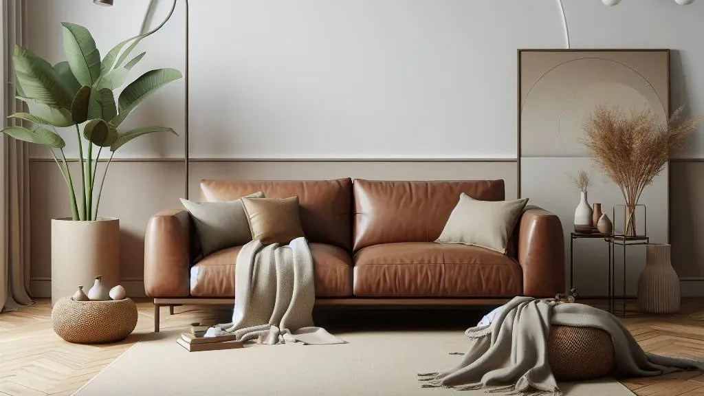 A contemporary sofa with pricing insights, illustrating how much does a sofa cost.
