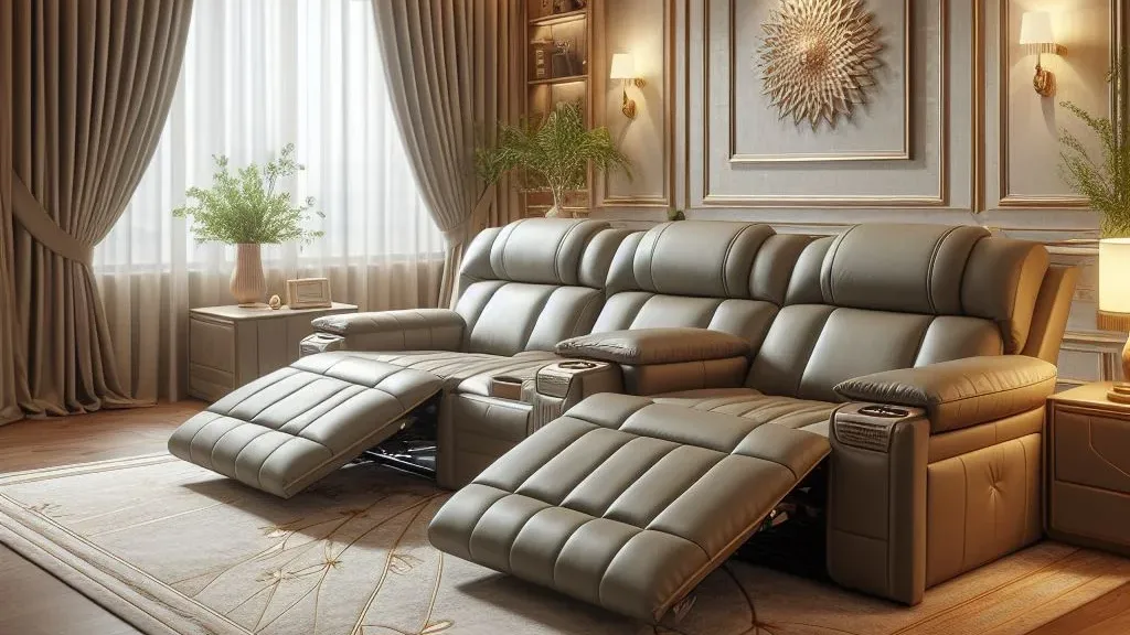A stylish sofa sleeper in a modern living room setting, illustrating the versatility of what a sofa sleeper is.